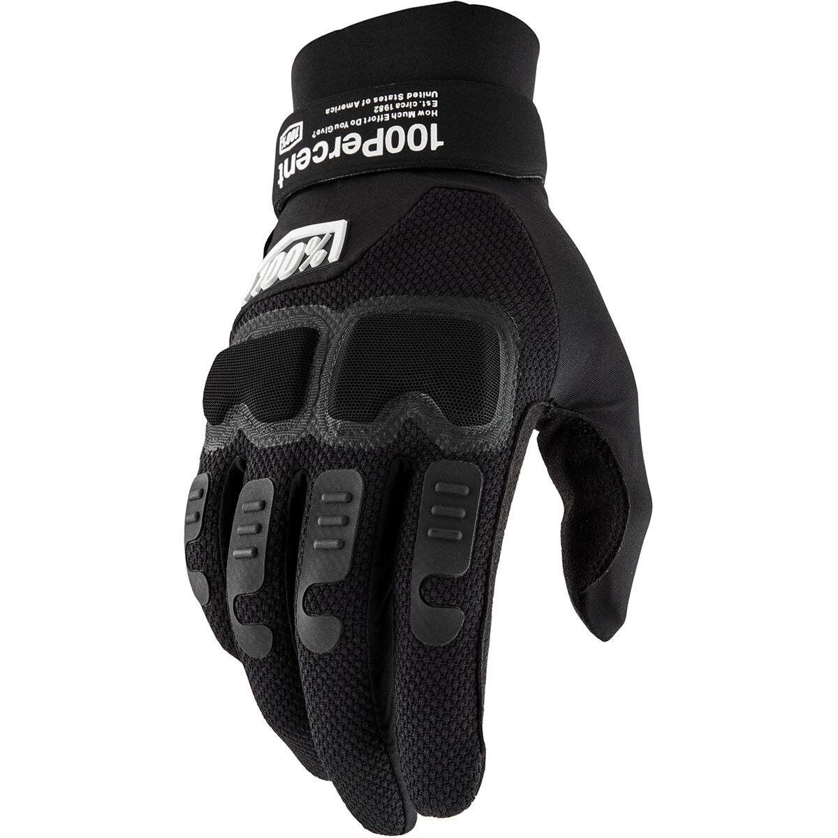 100% 100% Langdale Glove - Men's Black, XL