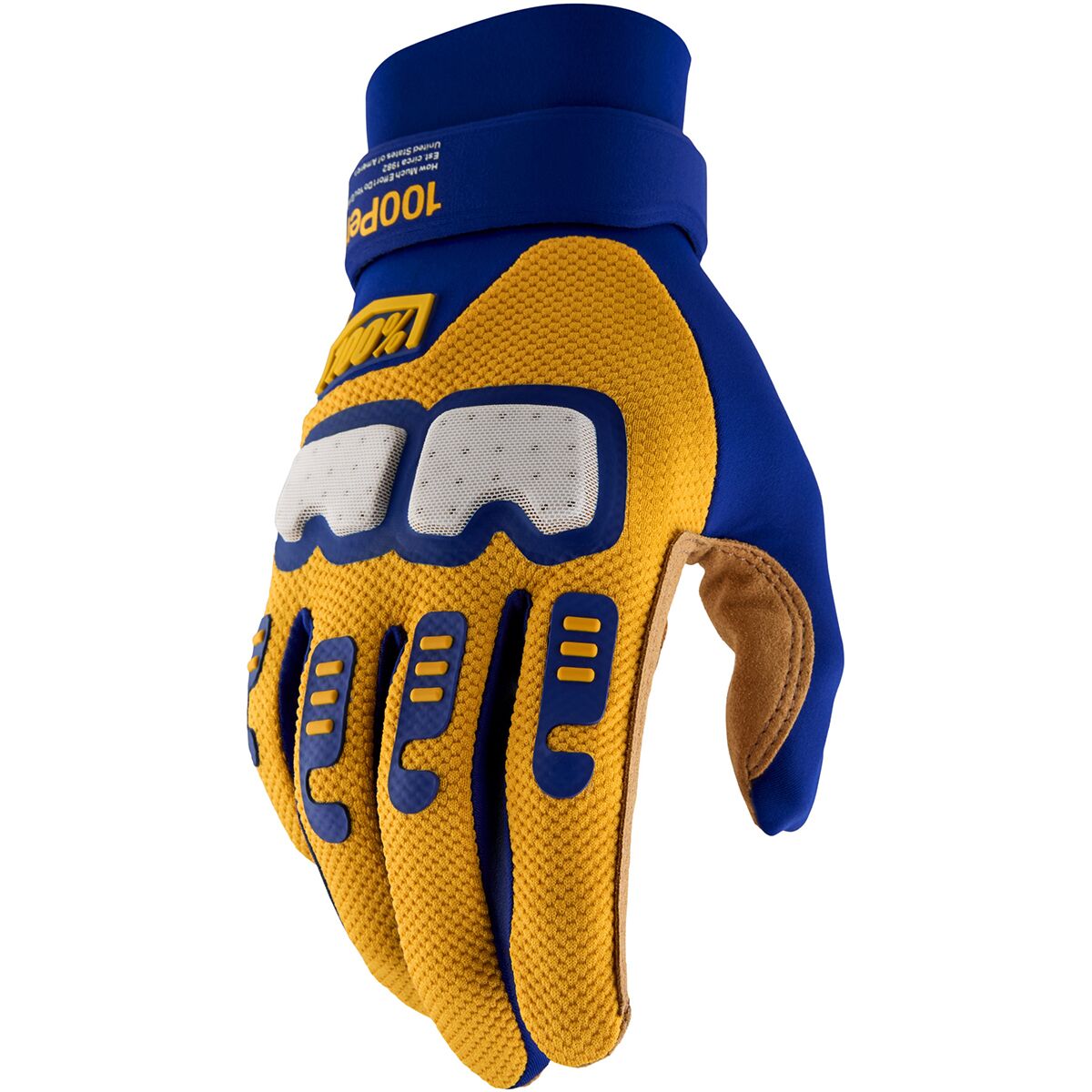 100% Langdale Glove - Men's Blue, M