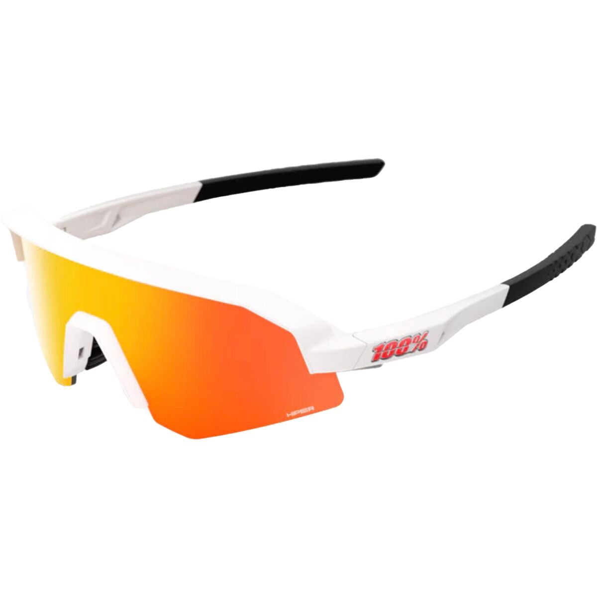 100% 100% Slendale XS Sunglasses Matte White, One Size - Men's