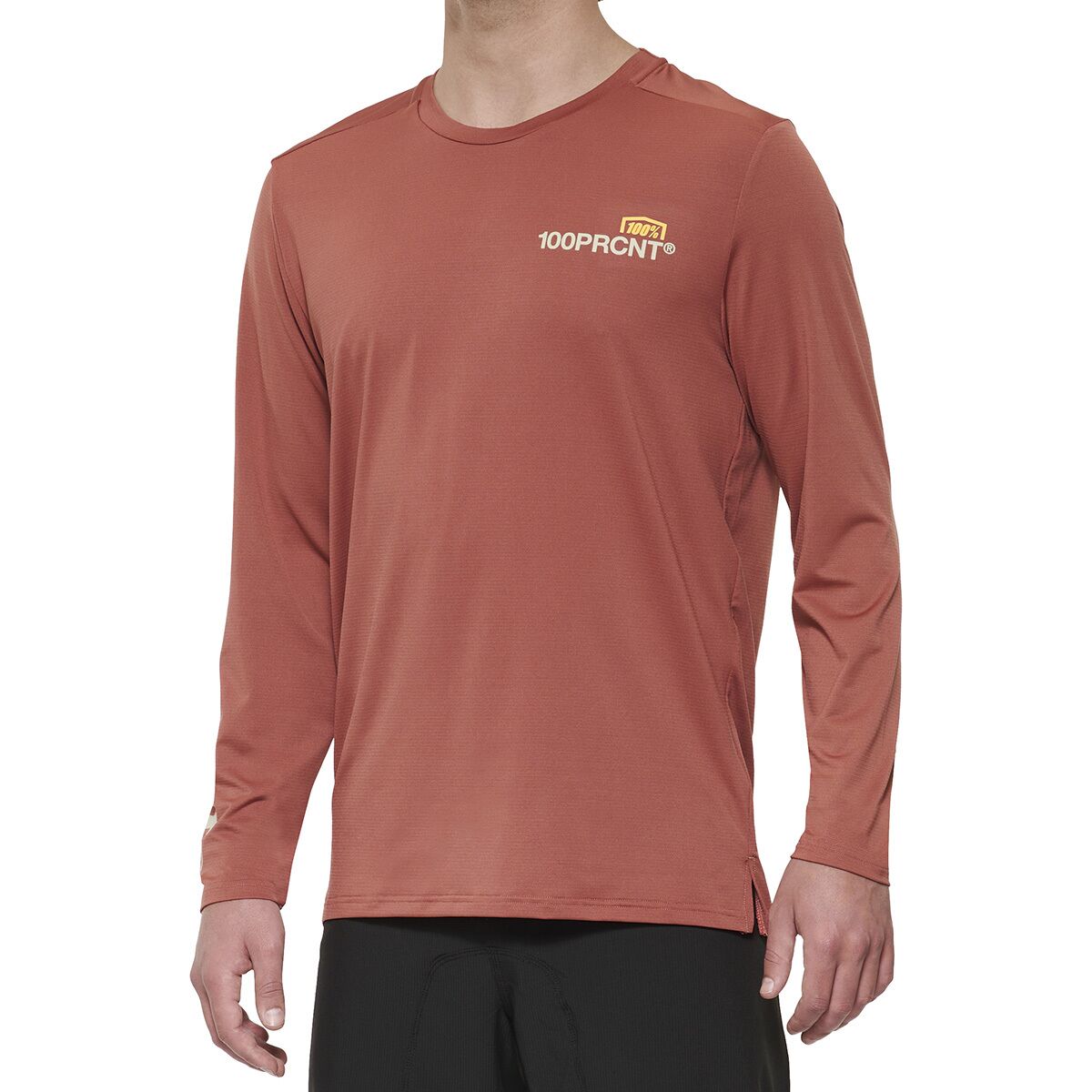 100% 100% Airmatic Long-Sleeve Jersey - Men's Cardinal, S