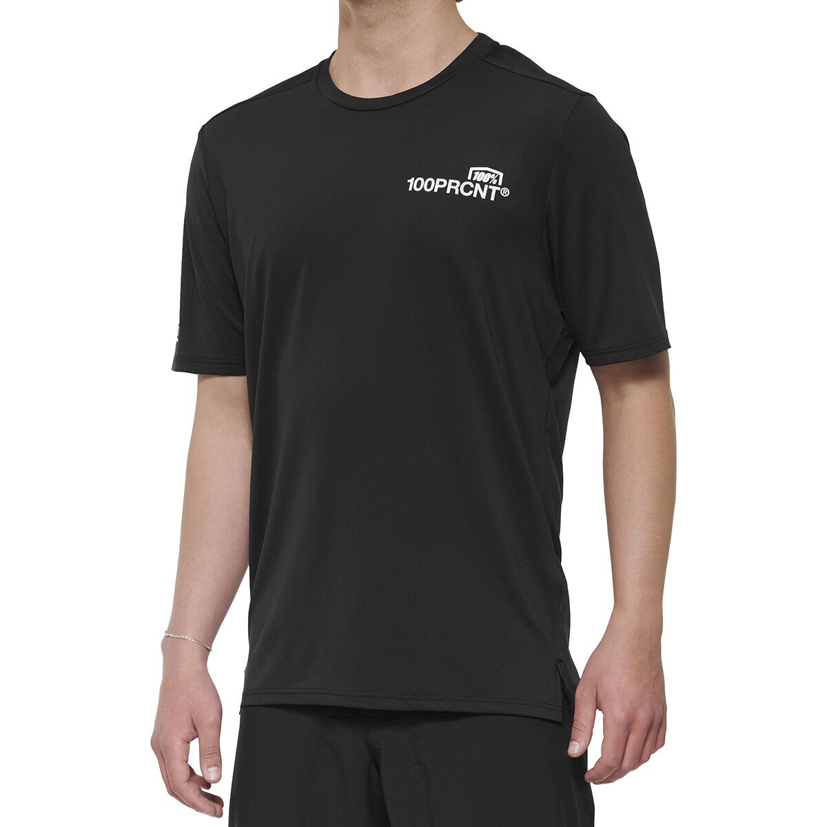 100% 100% Airmatic Short-Sleeve Jersey - Men's Black, M