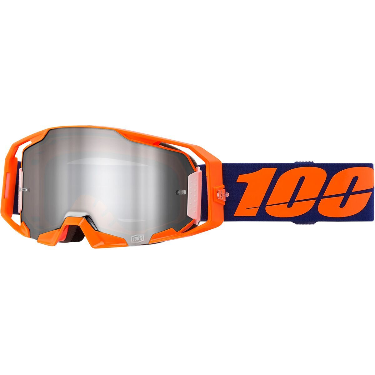 100% Armatic Goggle Black/Clear Lens, One Size
