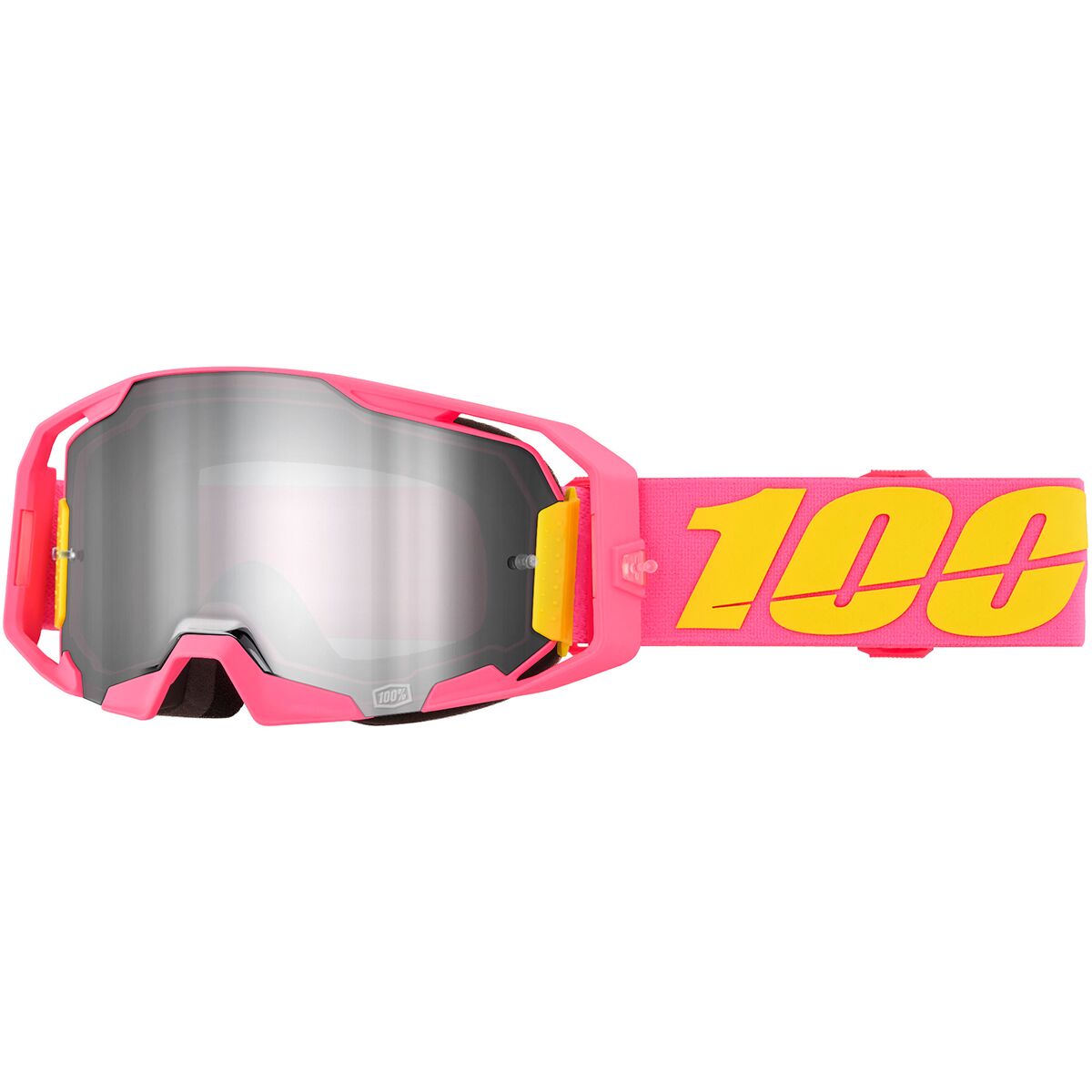 100% 100% Armatic Goggle Snakpak/Purple Mirror Lens, One Size