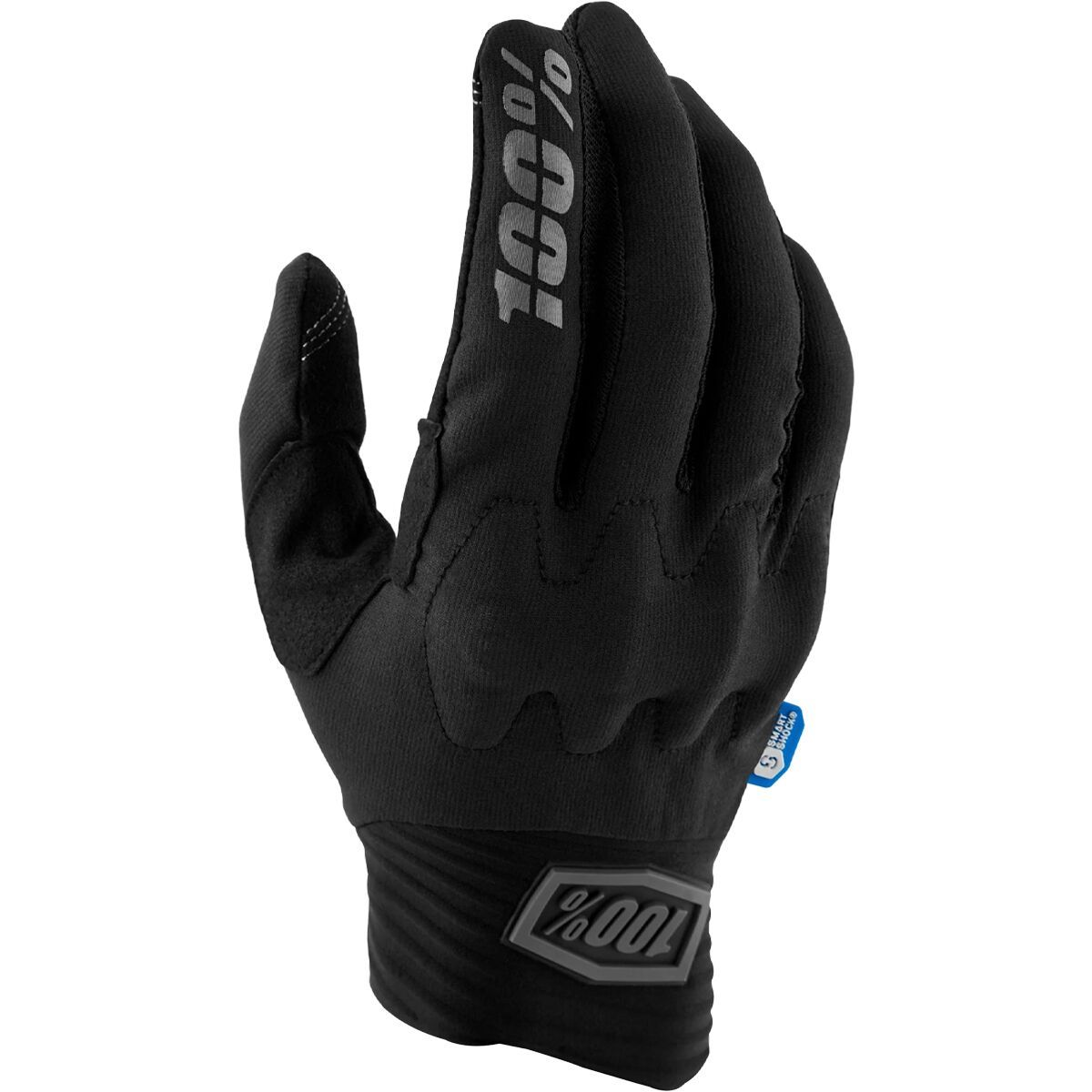 100% 100% Cognito Smart Shock Glove - Men's Black, S