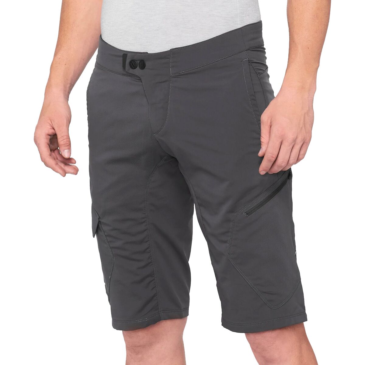 100% 100% Ridecamp Short - Men's Charcoal, 30