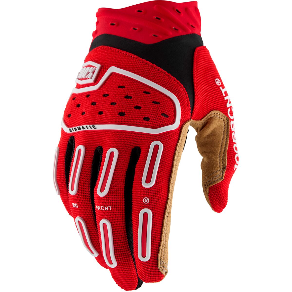 100% 100% Airmatic2 Gloves Red/Black, S - Men's - $44.95 at Competitive Cyclist