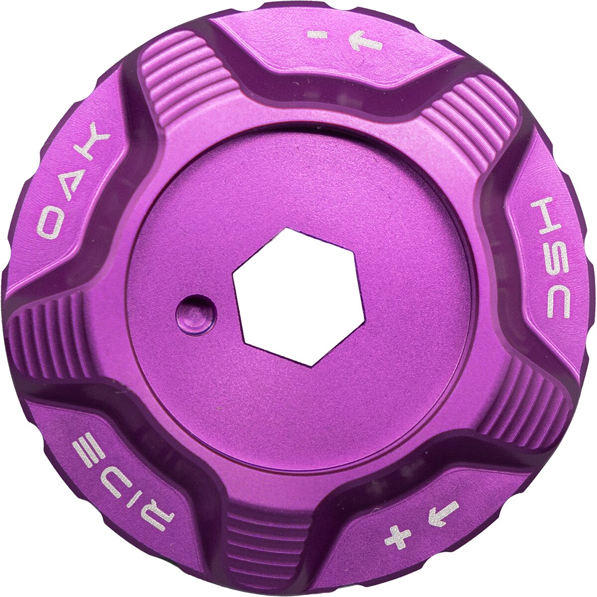 OAK Components OAK Components Forkcap HSC Purple, Fox 34, 36, 38, 40 - $37.99 at Competitive Cyclist