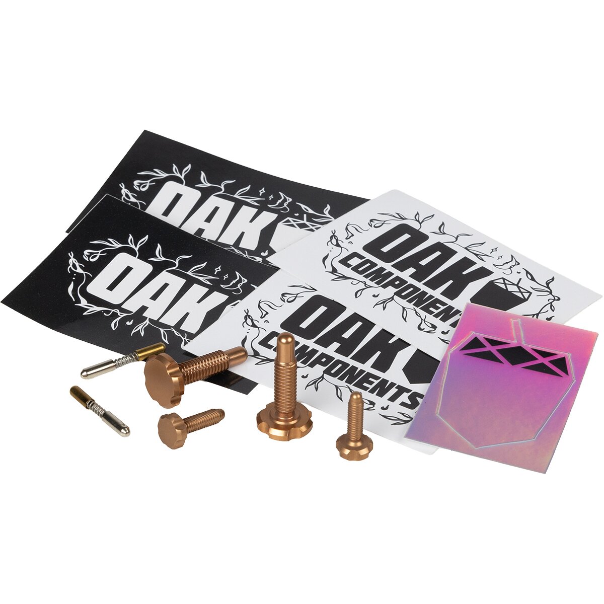 OAK Components RLP Screw Kit (4 pcs) Copper, Fits OAK RLP Brake Lever