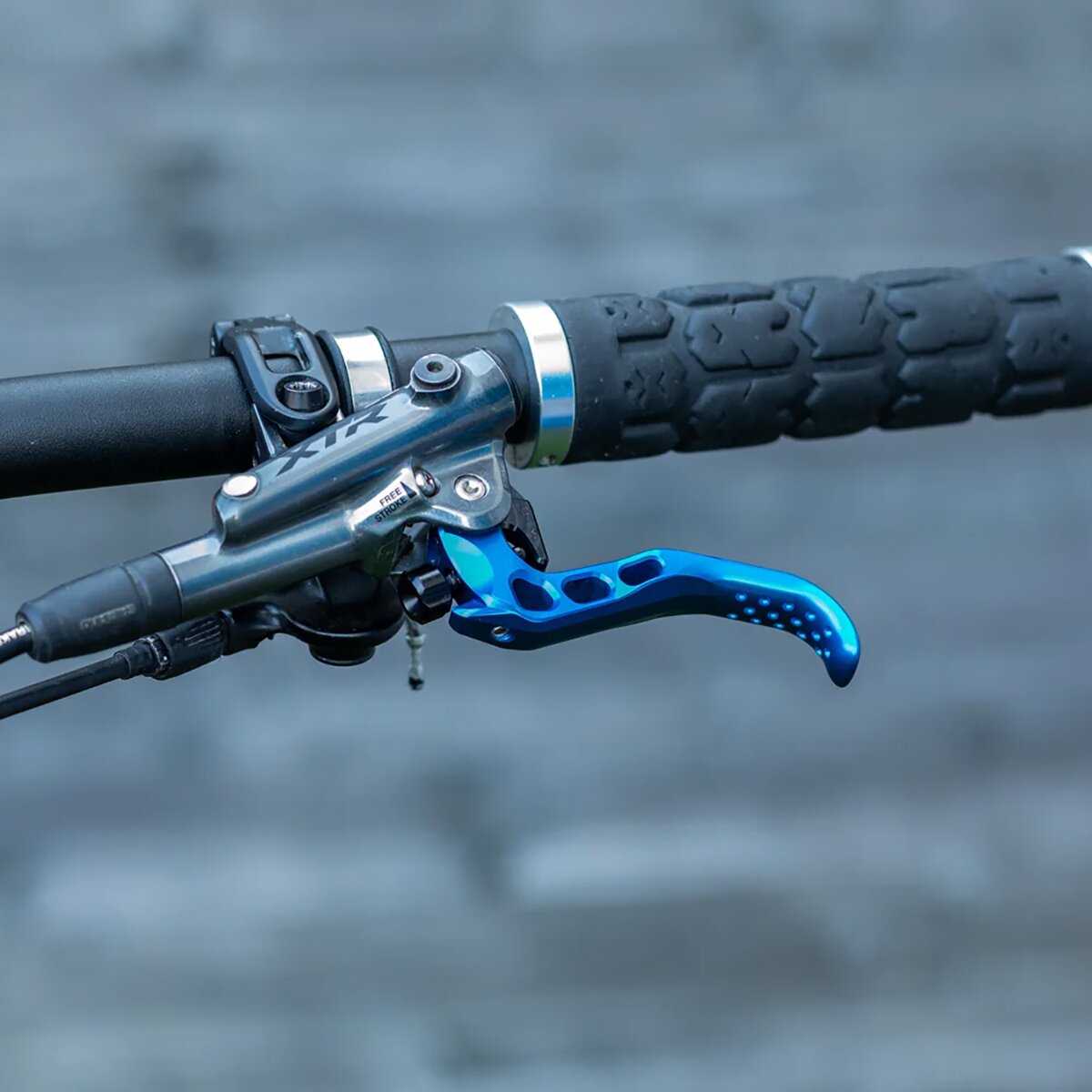 OAK Components Shimano Brake Lever Blade Set Blue, Shimano