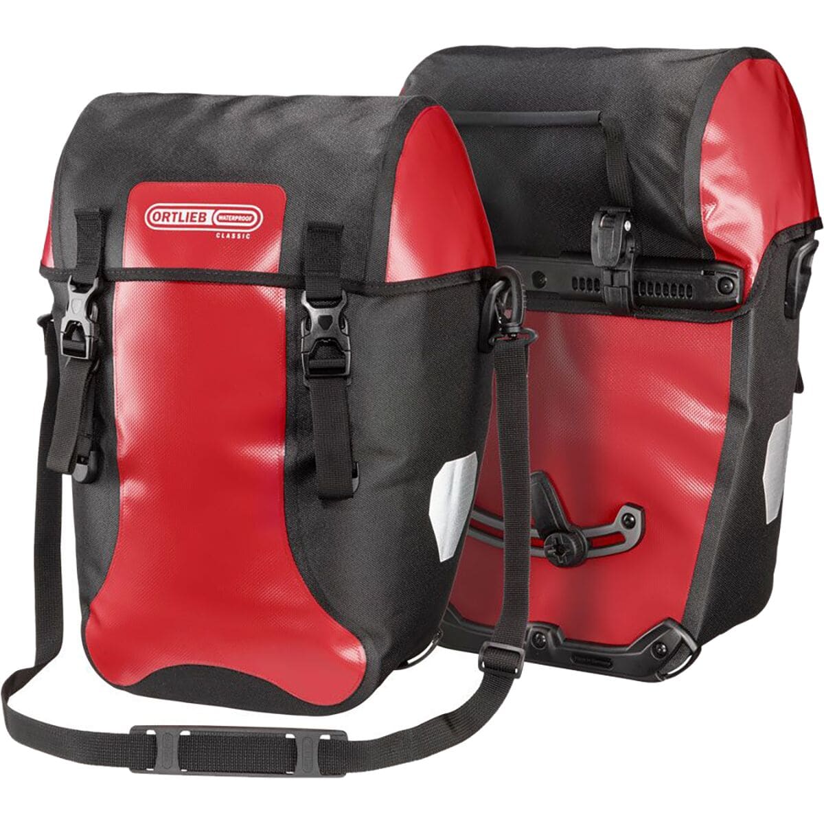 Ortlieb Bike-Packer Classic Panniers - Pair Red/Black, One Size