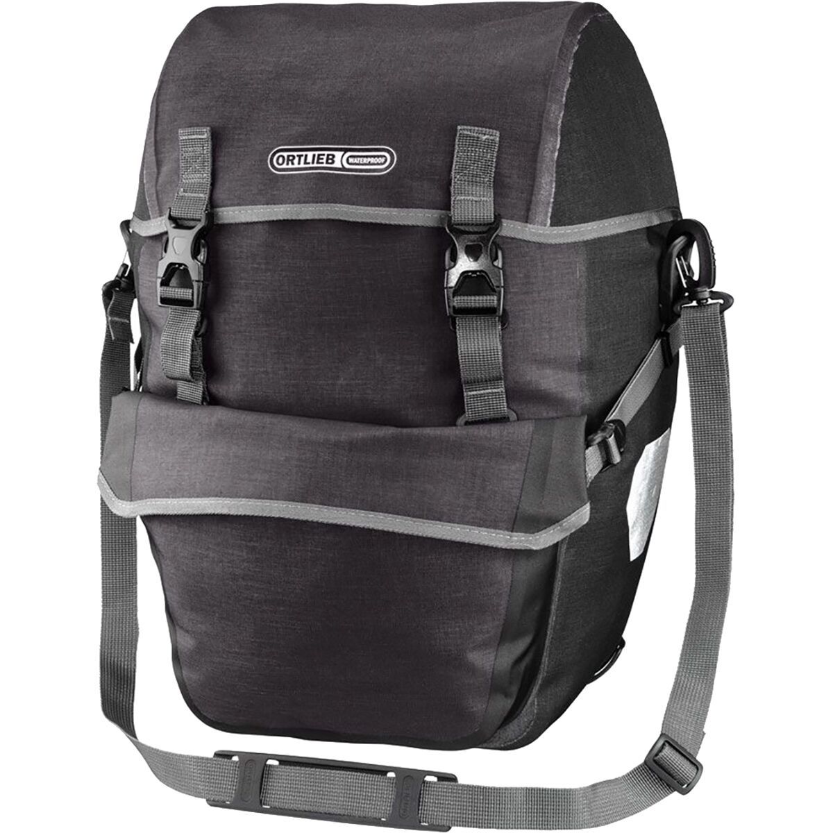 Ortlieb Bike-Packer Plus Panniers - Pair Granite/Black, One Size