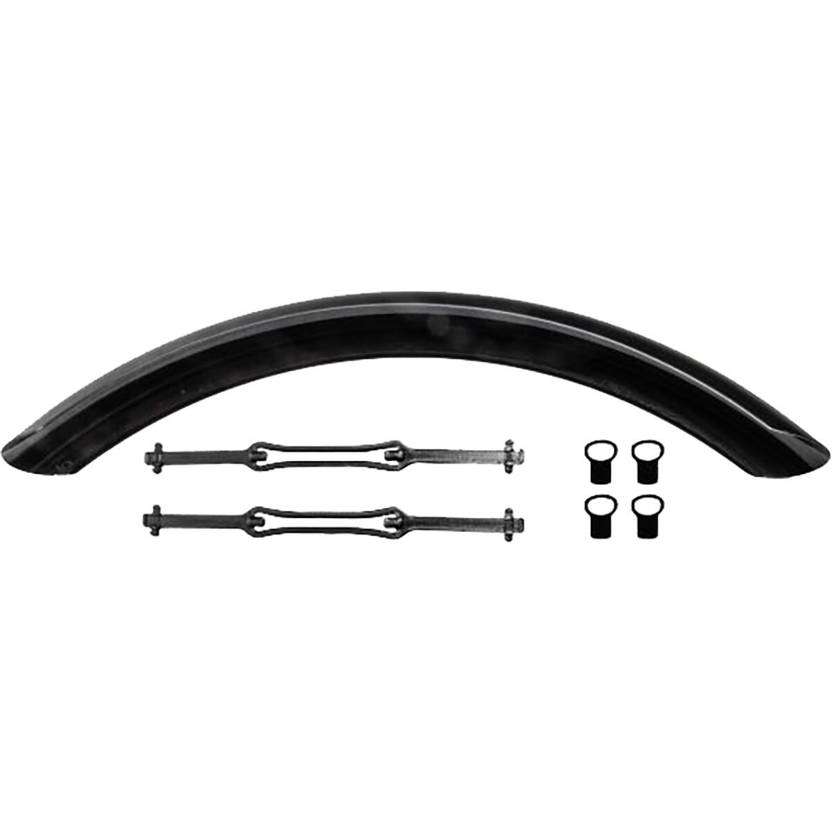 Ortlieb Quick Rack Mudguard Black, 38mm