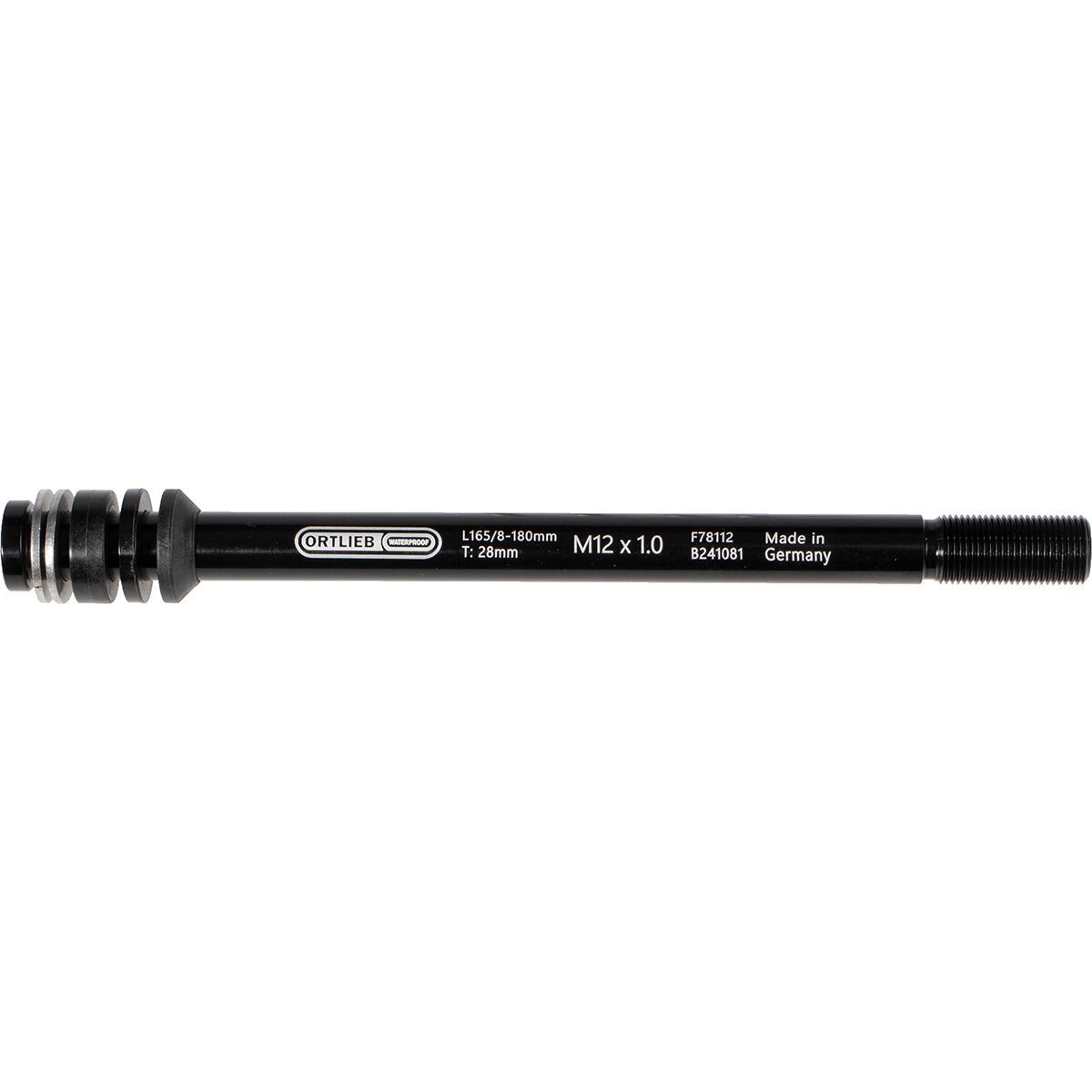 Ortlieb Thru Axle M6 Connector Black, 1.5mm
