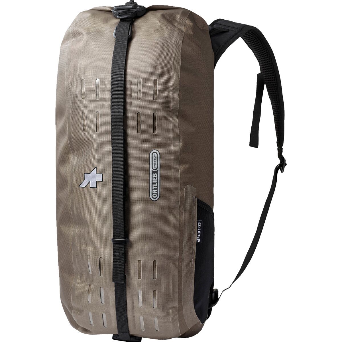 Ortlieb x Assos Atrack Backpack 25L Dark Sand, One Size