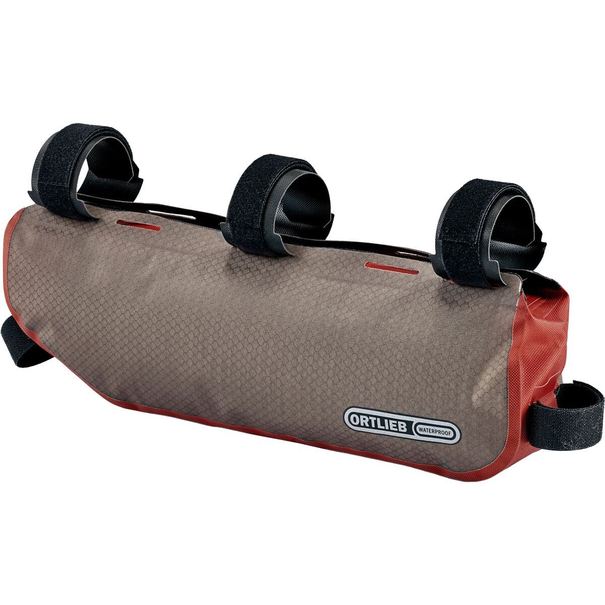 Ortlieb x Assos Frame-Pack Toptube 3L Dark Sand/Rooibos, One Size
