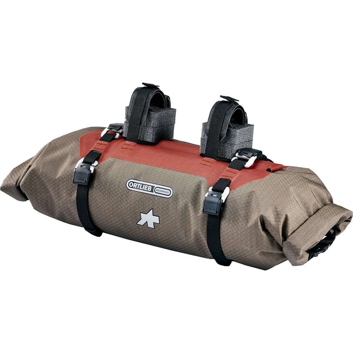 Ortlieb x Assos Handlebar-Pack 9L Dark Sand/Rooibos, One Size