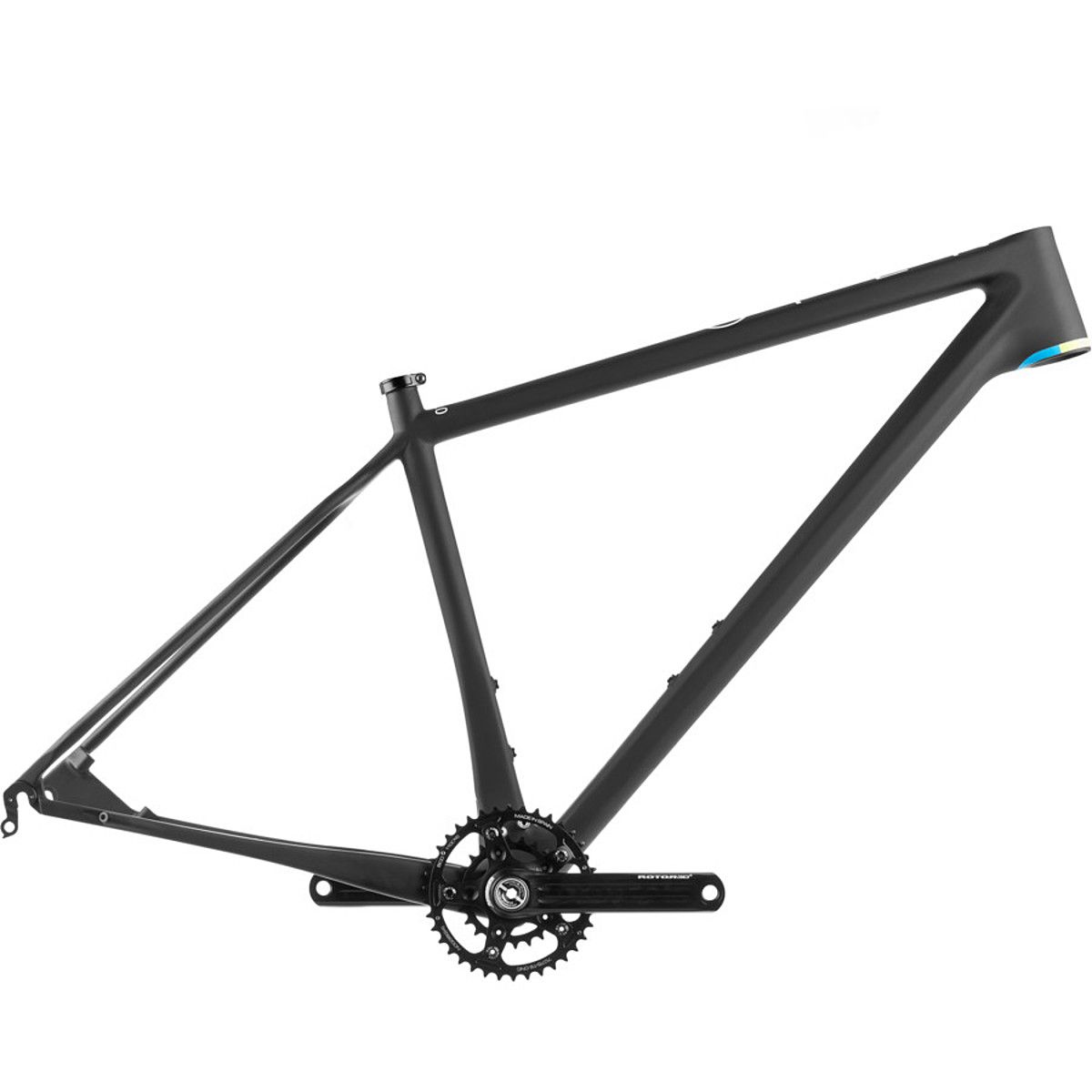 Open mtb top frame