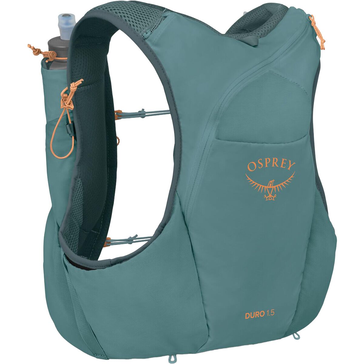 Osprey | Duro 1.5 With Flasks Hydration Vest | Cascade Blue | M Hydration Pack | Nylon