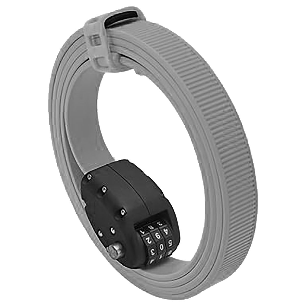 Otto OTTO OTTOLOCK HexBand Cinch 60in Combo Lock Grey, One Size