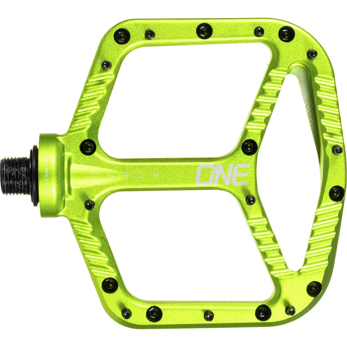 OneUp Components Aluminum Pedal Green, One Size