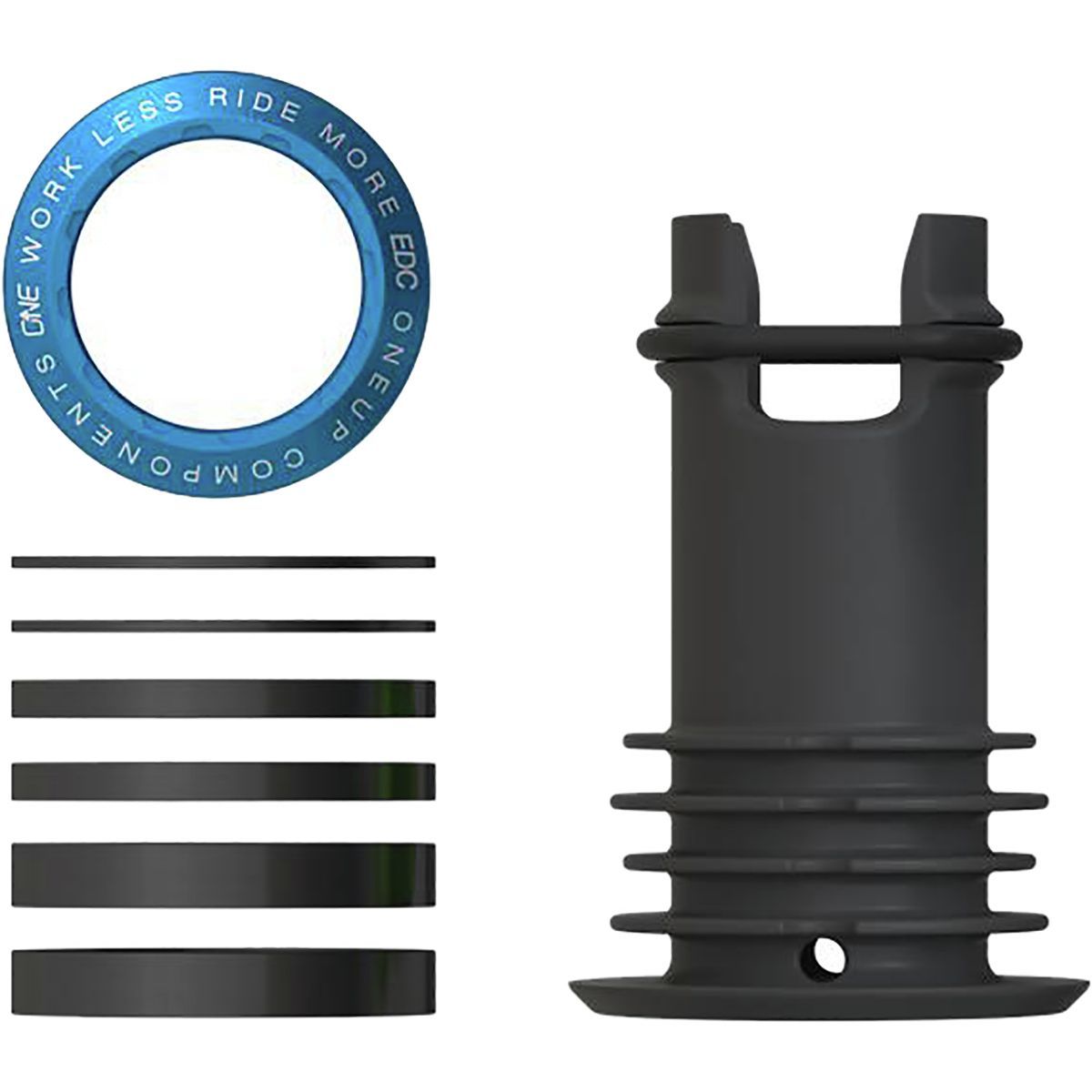 OneUp Components EDC Top Cap Blue, One Size