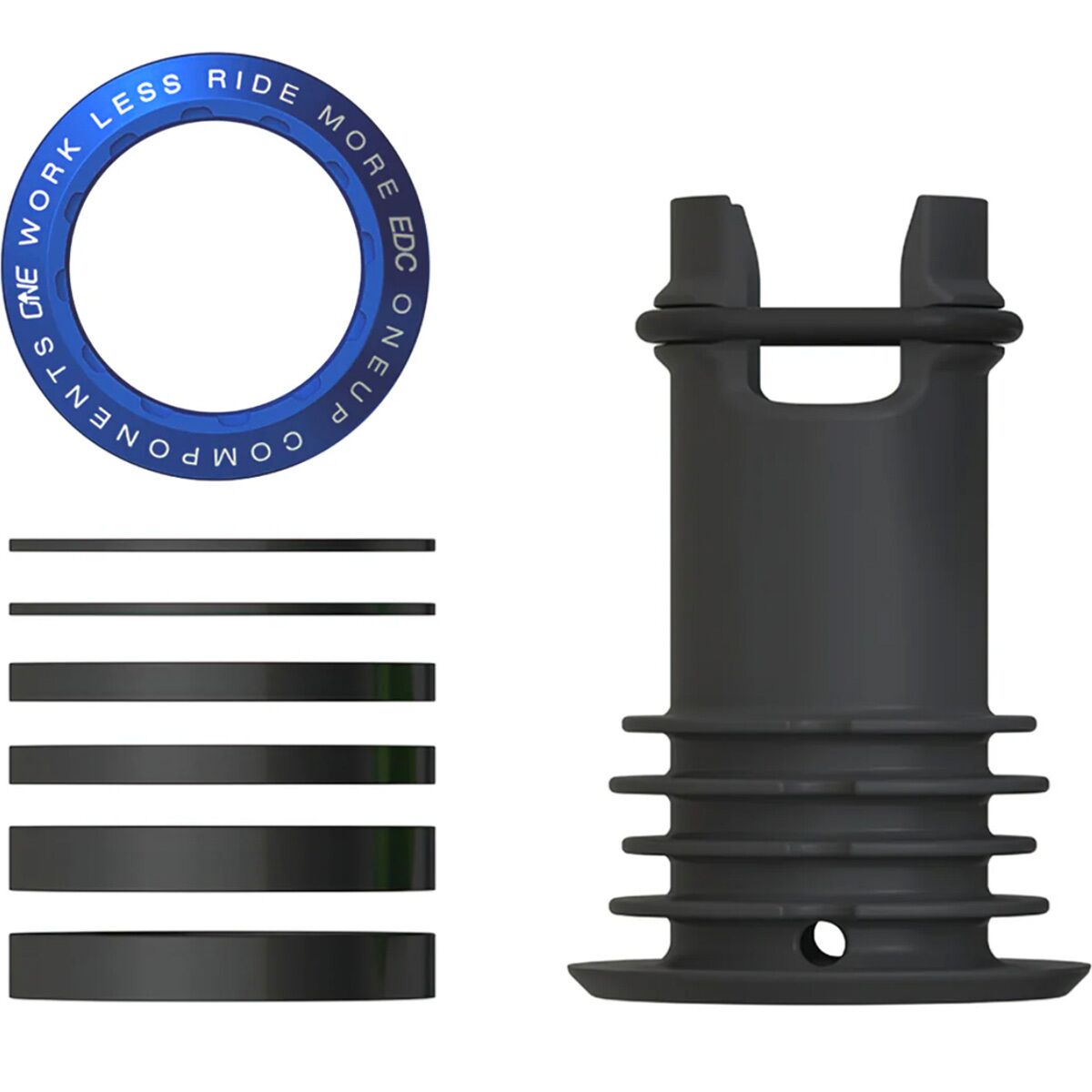 OneUp Components EDC Top Cap Dark Blue, One Size
