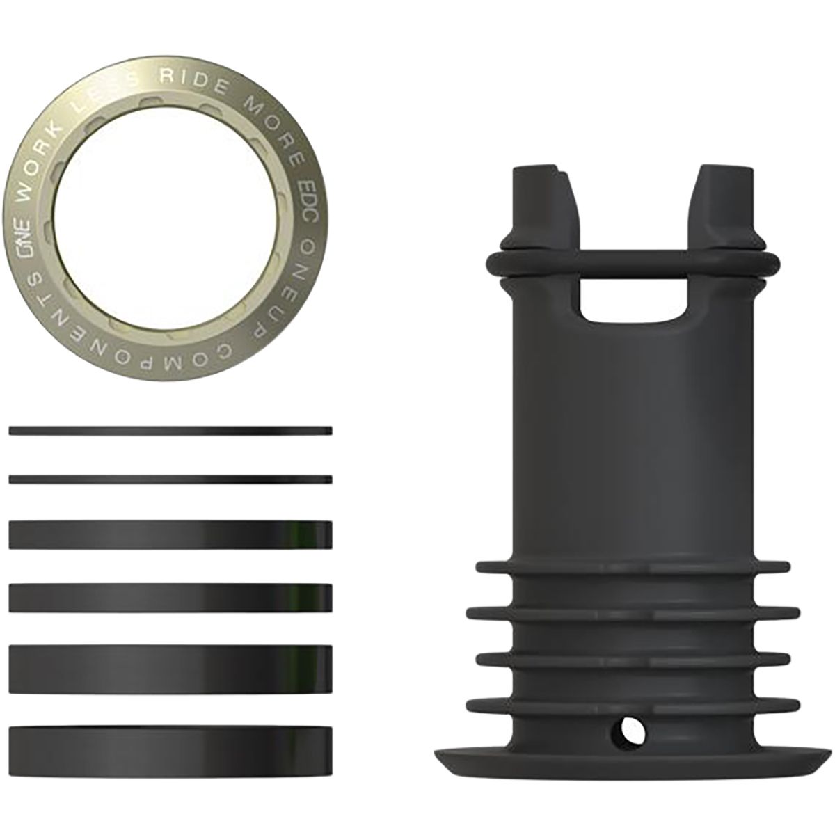 OneUp Components EDC Top Cap Gold, One Size