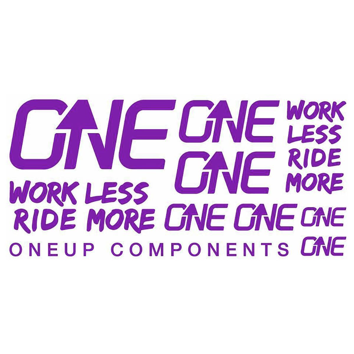 OneUp Components Handlebar Decal Kit Red, Kit