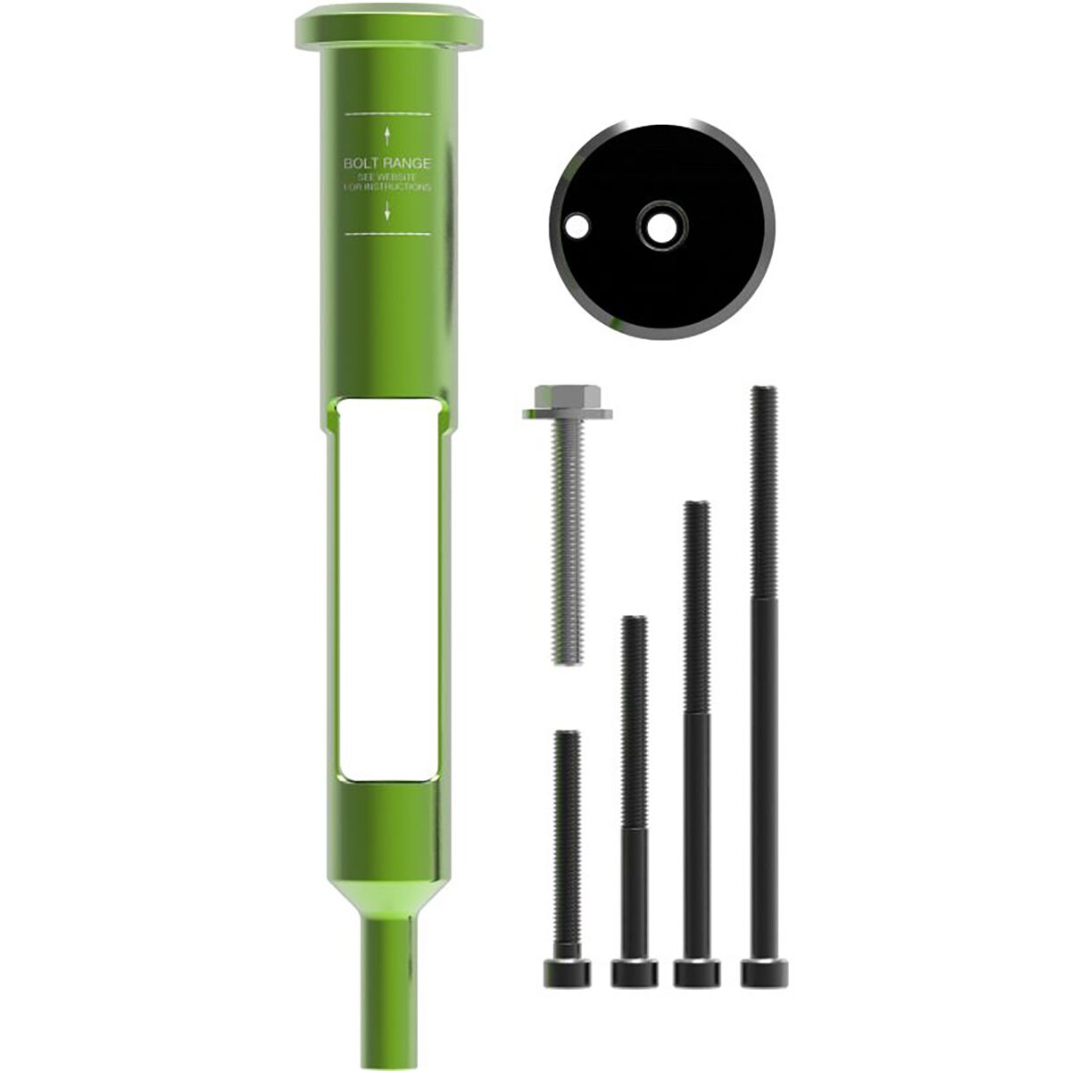 OneUp Components EDC V2 Threadless Carrier Green, One Size