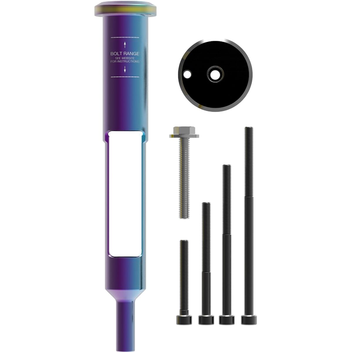 OneUp Components EDC V2 Threadless Carrier Oilslick, One Size