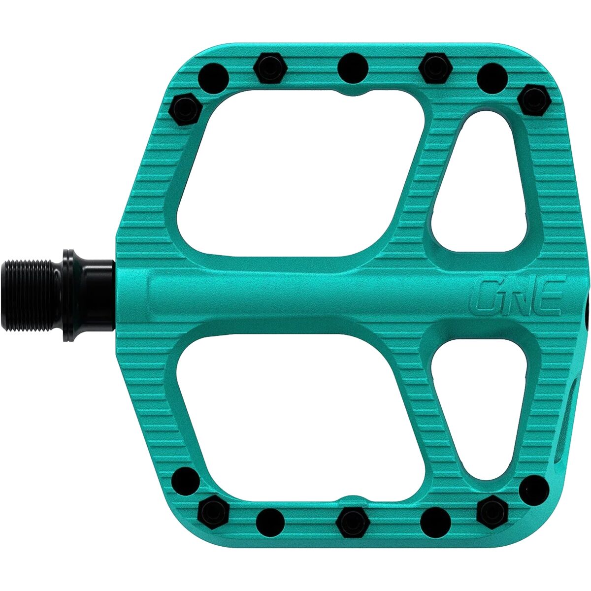 OneUp Components Small Composite Pedals Turquoise, One Size