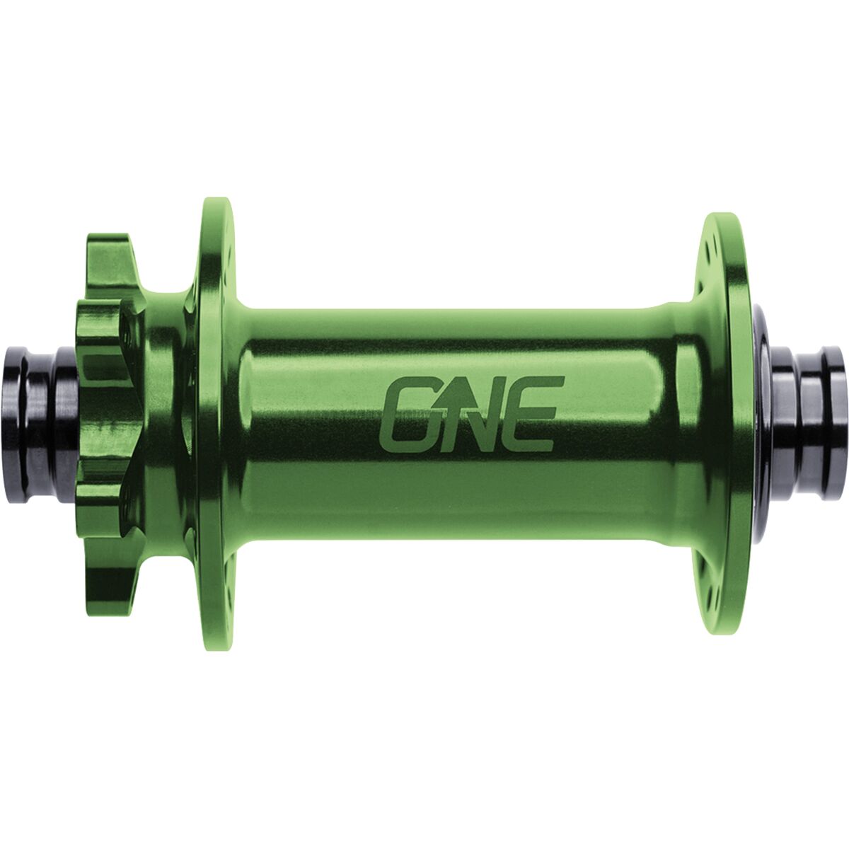 OneUp Components Front Boost 6-Bolt Hub Green, 15x110mm, 28-Hole