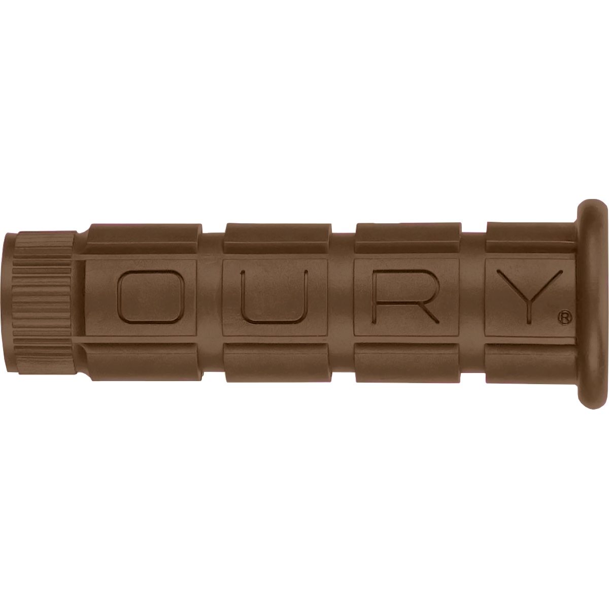 Oury Grip Single Compound Grips - Muddy Brown, 114mm