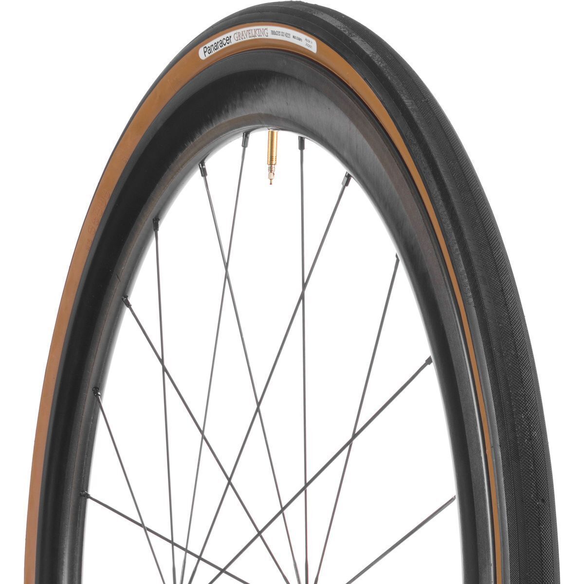 Panaracer GravelKing Clincher Tire Black/Brown, 700x28