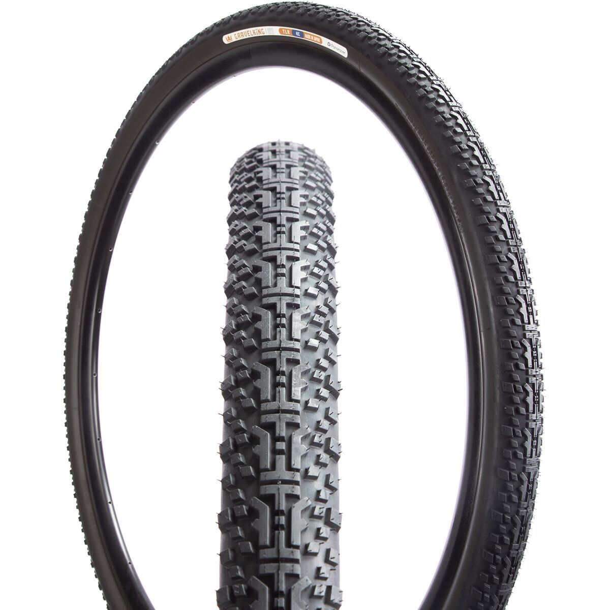 Panaracer Panaracer GravelKing X1 Tubeless Tire Black, 700x45