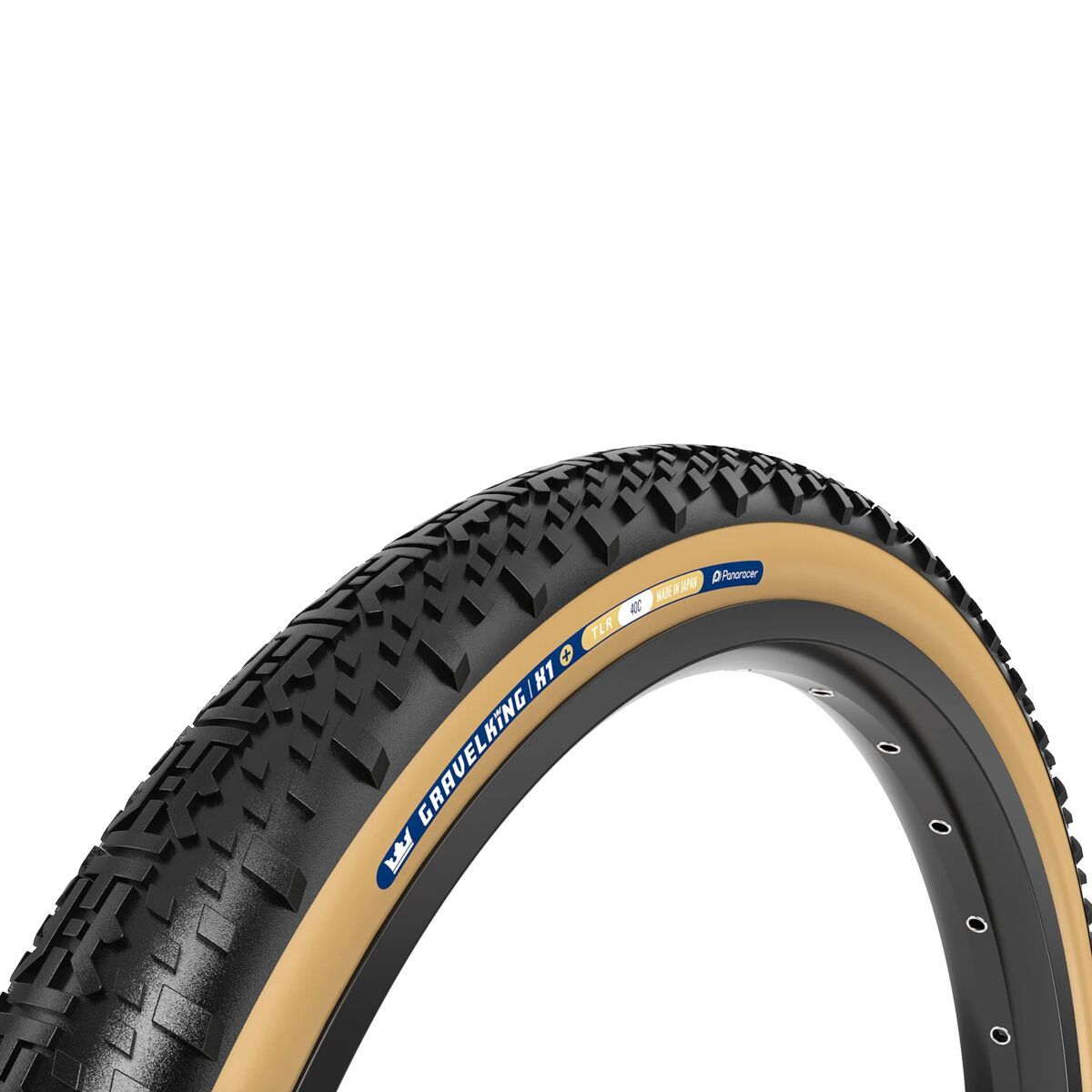 Panaracer GravelKing X1+ Tubeless Tire Black/Brown, 700x45