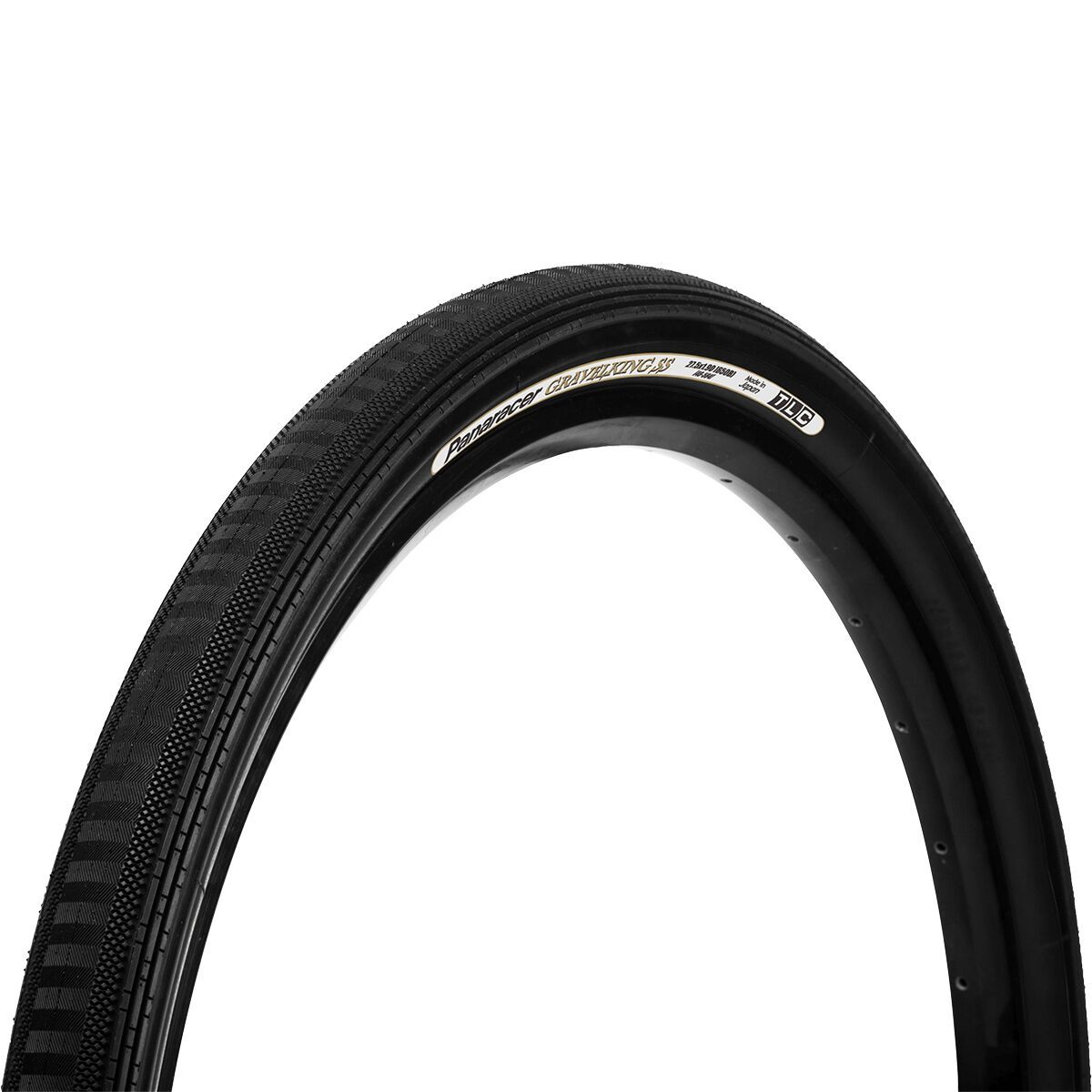 Panaracer Gravelking SS+ Tire - Tubeless Black, 700x35