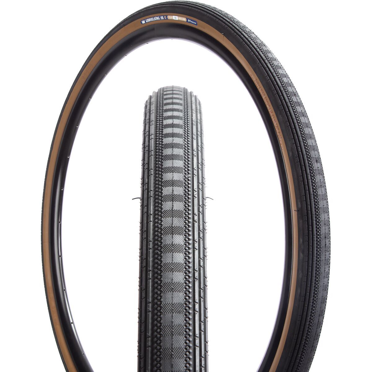 Panaracer Panaracer Gravelking SS+ Tire - Tubeless Black/Brown, 700x40