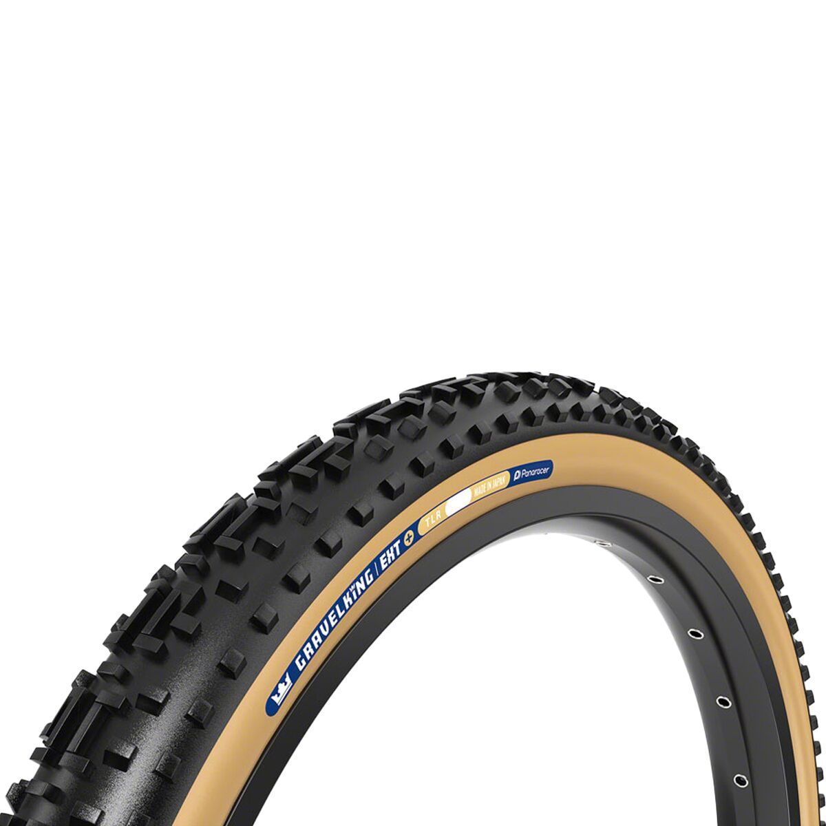 Panaracer GravelKing EXT Plus Tubeless Tire Black/Brown, 700x45