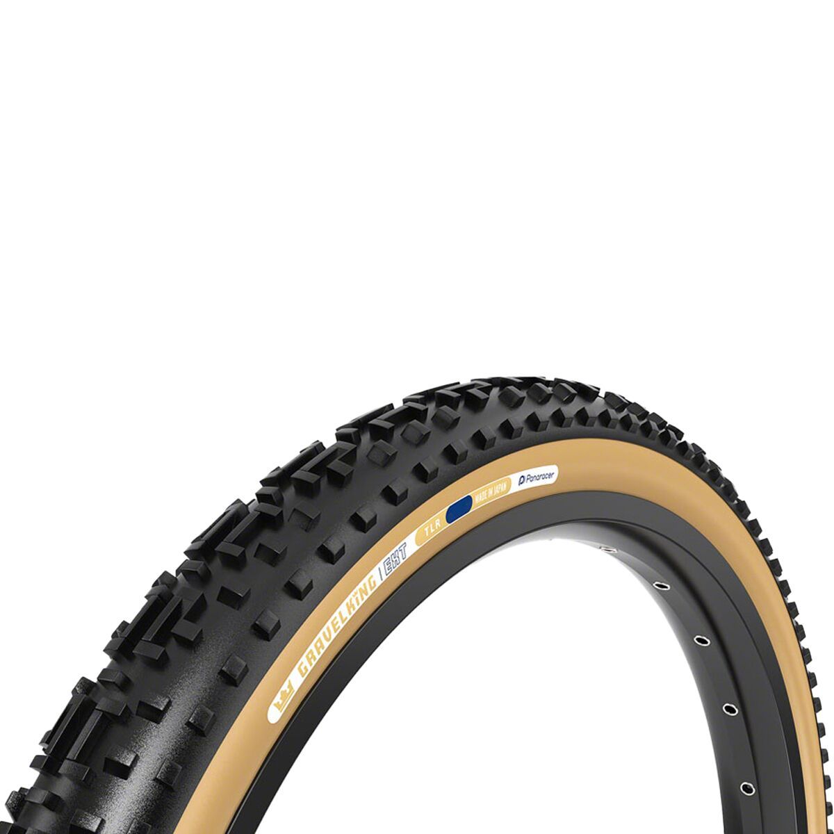 Panaracer GravelKing EXT Tubeless Tire Black/Brown, 700x38