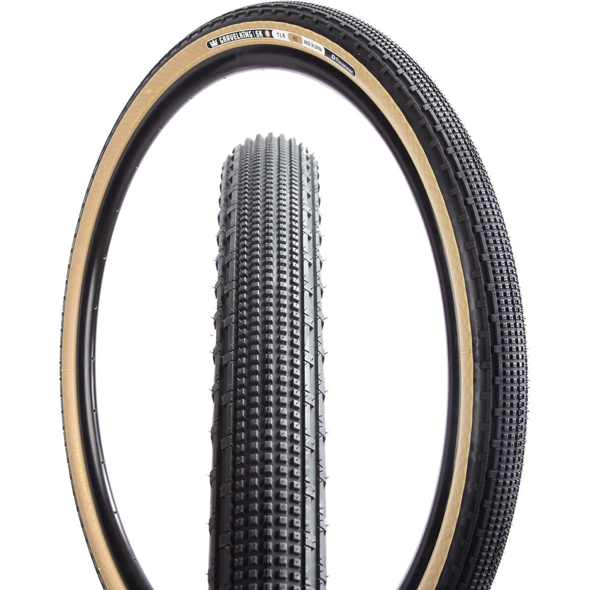 Panaracer Panaracer GravelKing SK R Tubeless Tire Black/Amber, 700x35
