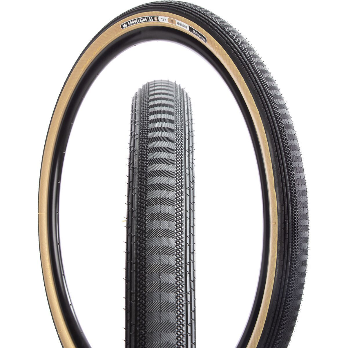 Panaracer Panaracer GravelKing SS R Tubeless Tire Black/Amber, 700x30