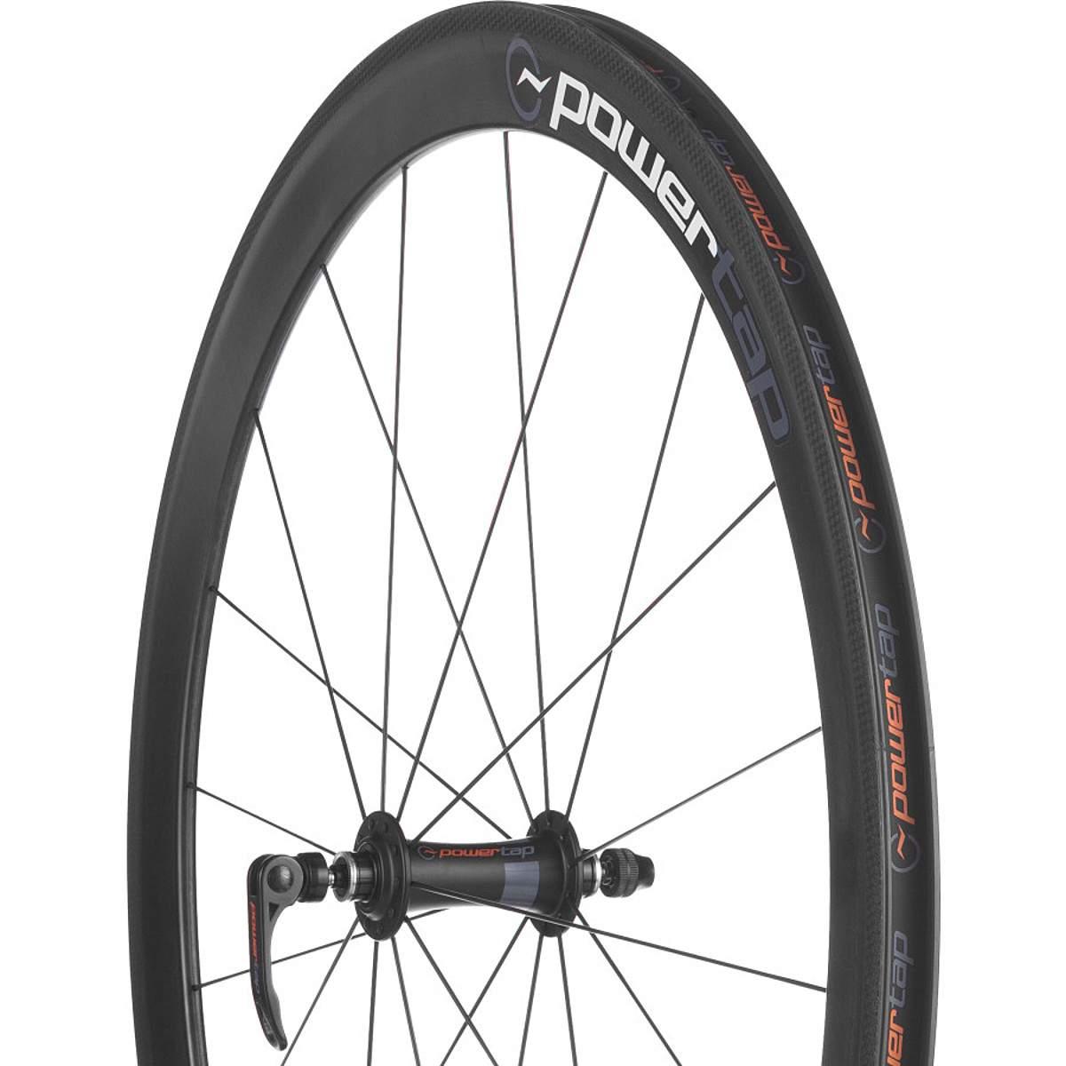 PowerTap G3 46 Carbon Powermeter Clincher Wheelset - Components