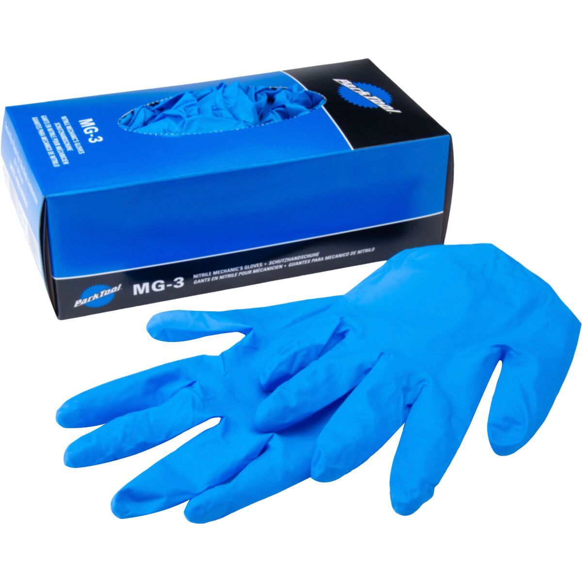 Park Tool Park Tool MG-3 Nitrile Mechanics Glove Blue, Large