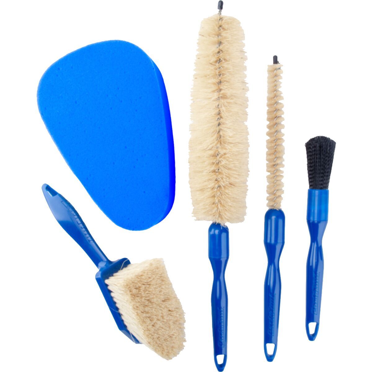 Park Tool Park Tool BCB-5 Professional Bike Cleaning Brush Set Blue, 5-Piece