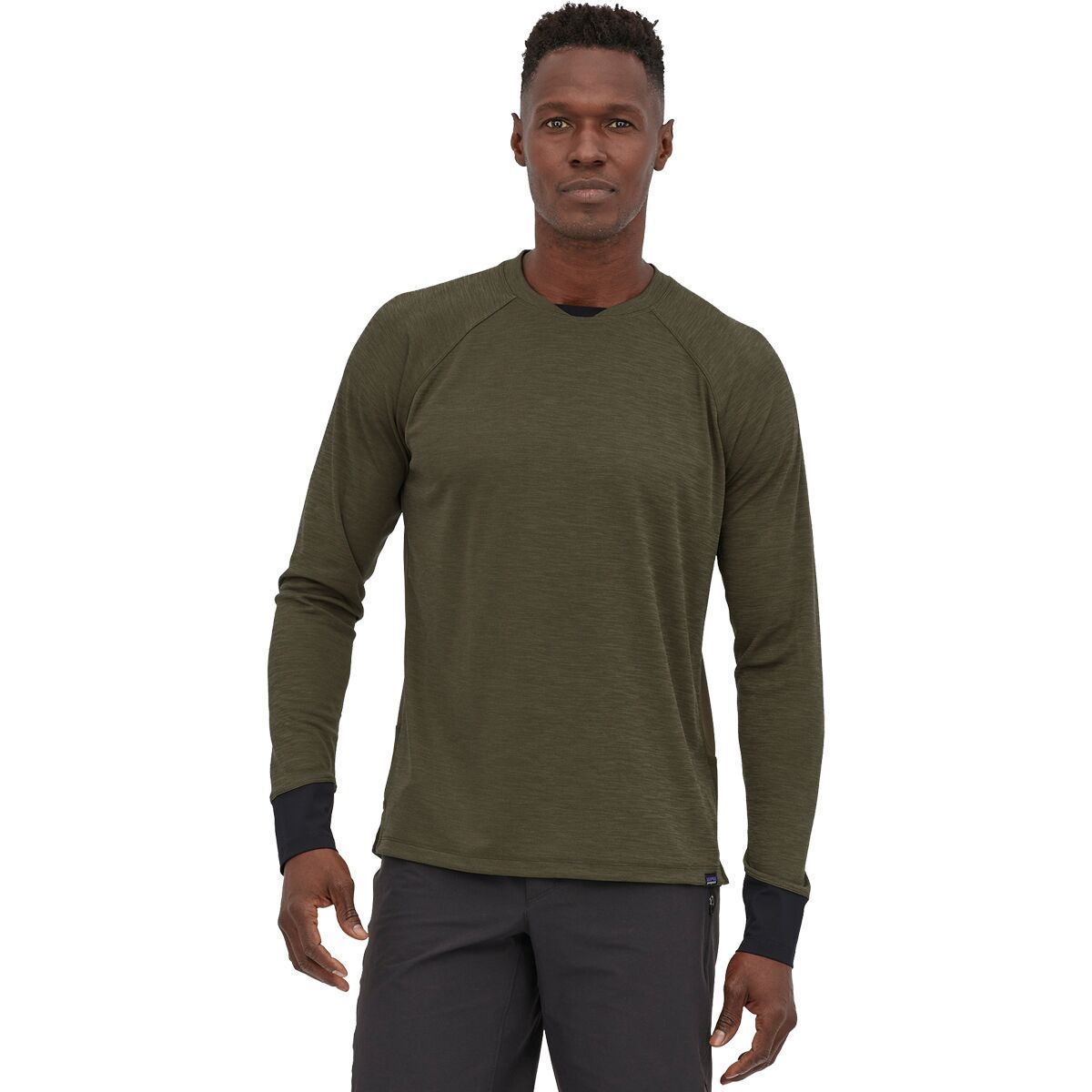 Patagonia Dirt Craft Long Sleeve Jersey - Men's Basin Green, XS