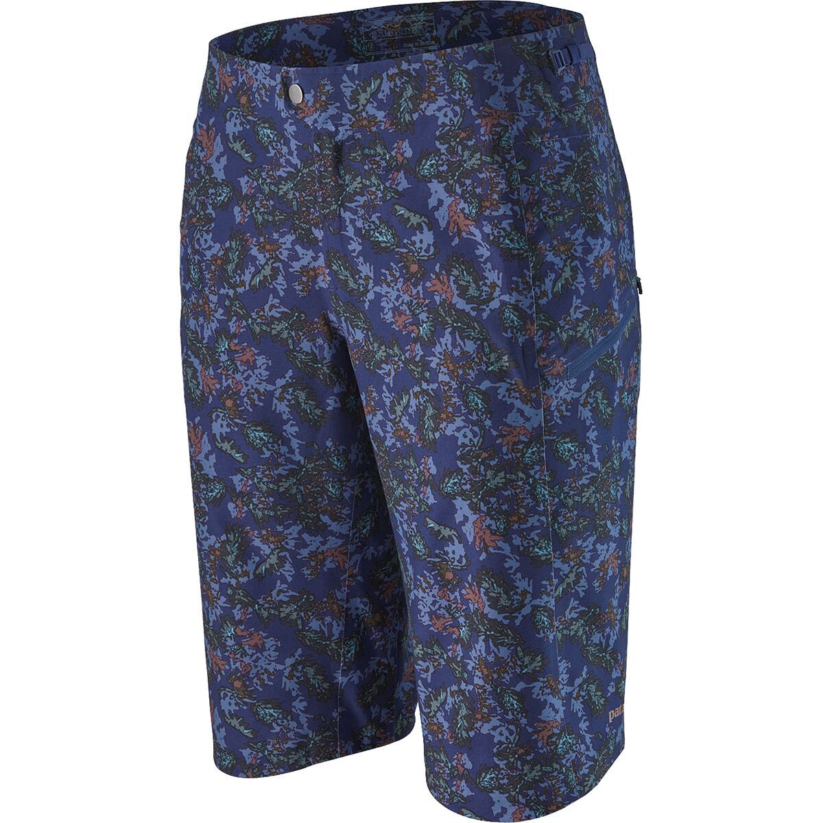 Patagonia Patagonia Dirt Roamer 11.75in Bike Short - Women's Snow Pine/Sound Blue, 4