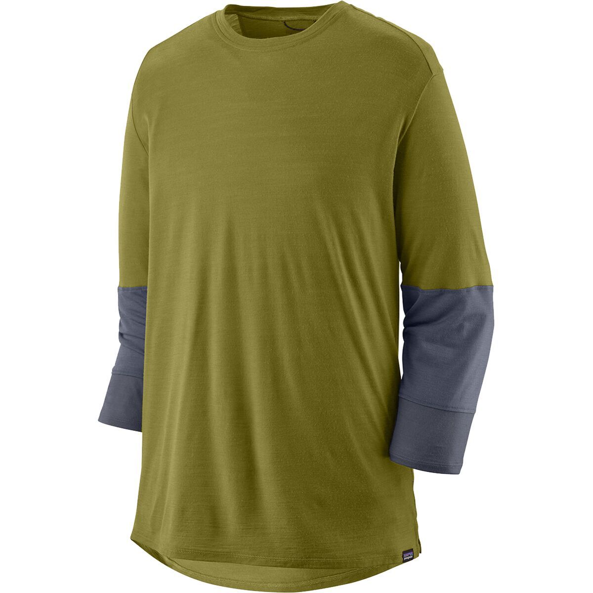 Patagonia Patagonia Merino 3/4 Sleeve Bike Jersey - Men's Graze Green, S