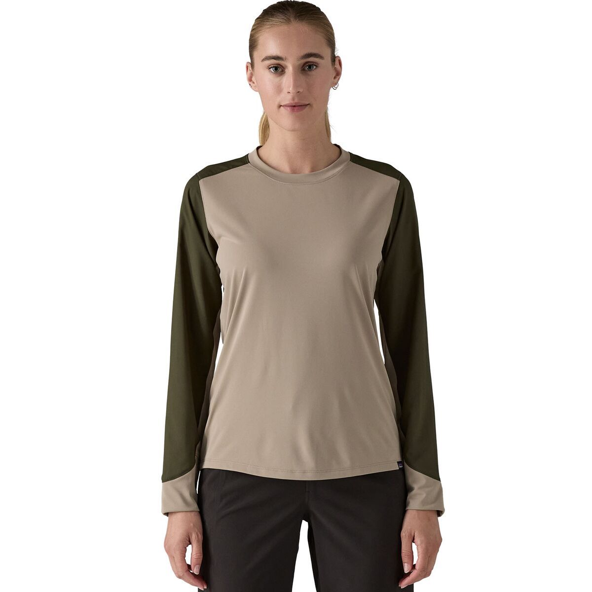 Patagonia Patagonia Dirt Craft Long Sleeve Jersey - Women's Seabird Grey, L
