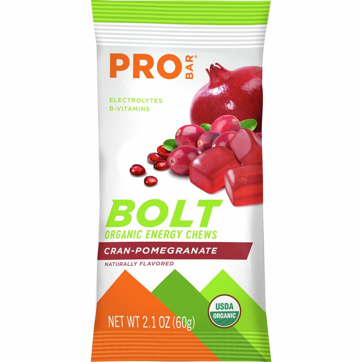 Probar ProBar BOLT Chews - 12-Pack Cran Pomegranate, One Size